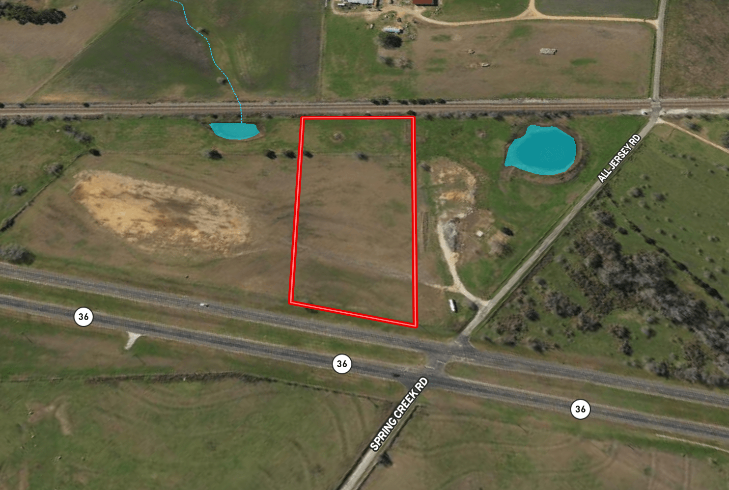 6.358-Acre Development-Ready Land on Highway 36 South, Brenham, TX - Tract 2