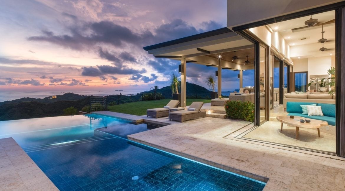 Ocean View Estate With Theater, Flamingo, Guanacaste