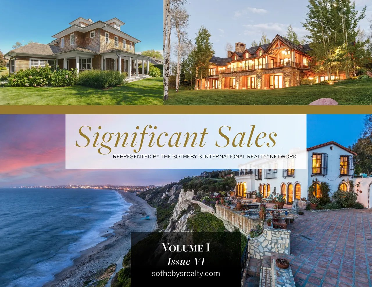 Sotheby’s International Realty Significant Sales 2016 ~ Volume I | Issue VI