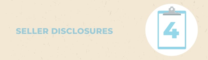 Seller disclosures, section 4.