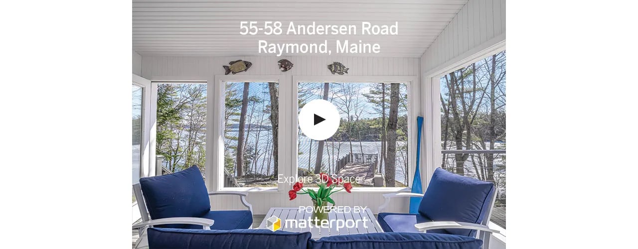 Virtual Open House – 55-58 Andersen Road Raymond, Maine