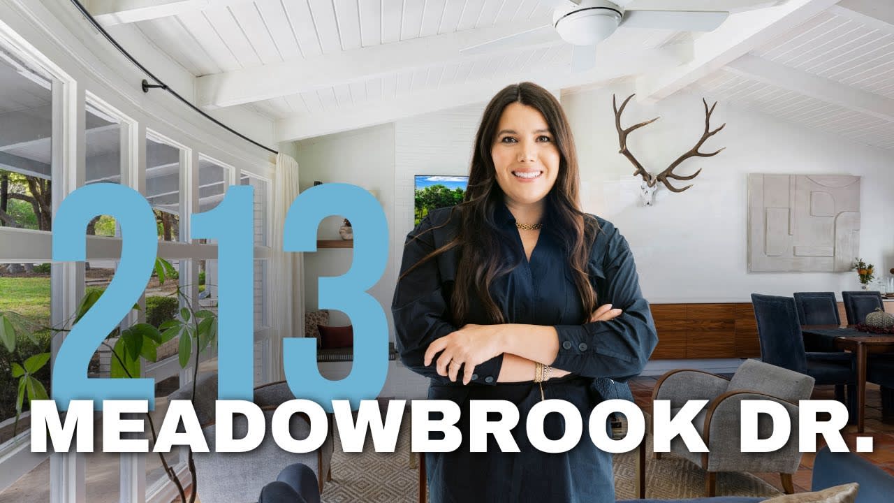 TOURING a DESIGNERS DREAM HOME in HOLLYWOOD PARK | 213 Meadowbrook Dr. | Evoke. Home Tours