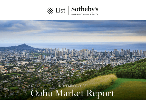 Oahu Market Report - November 2023
