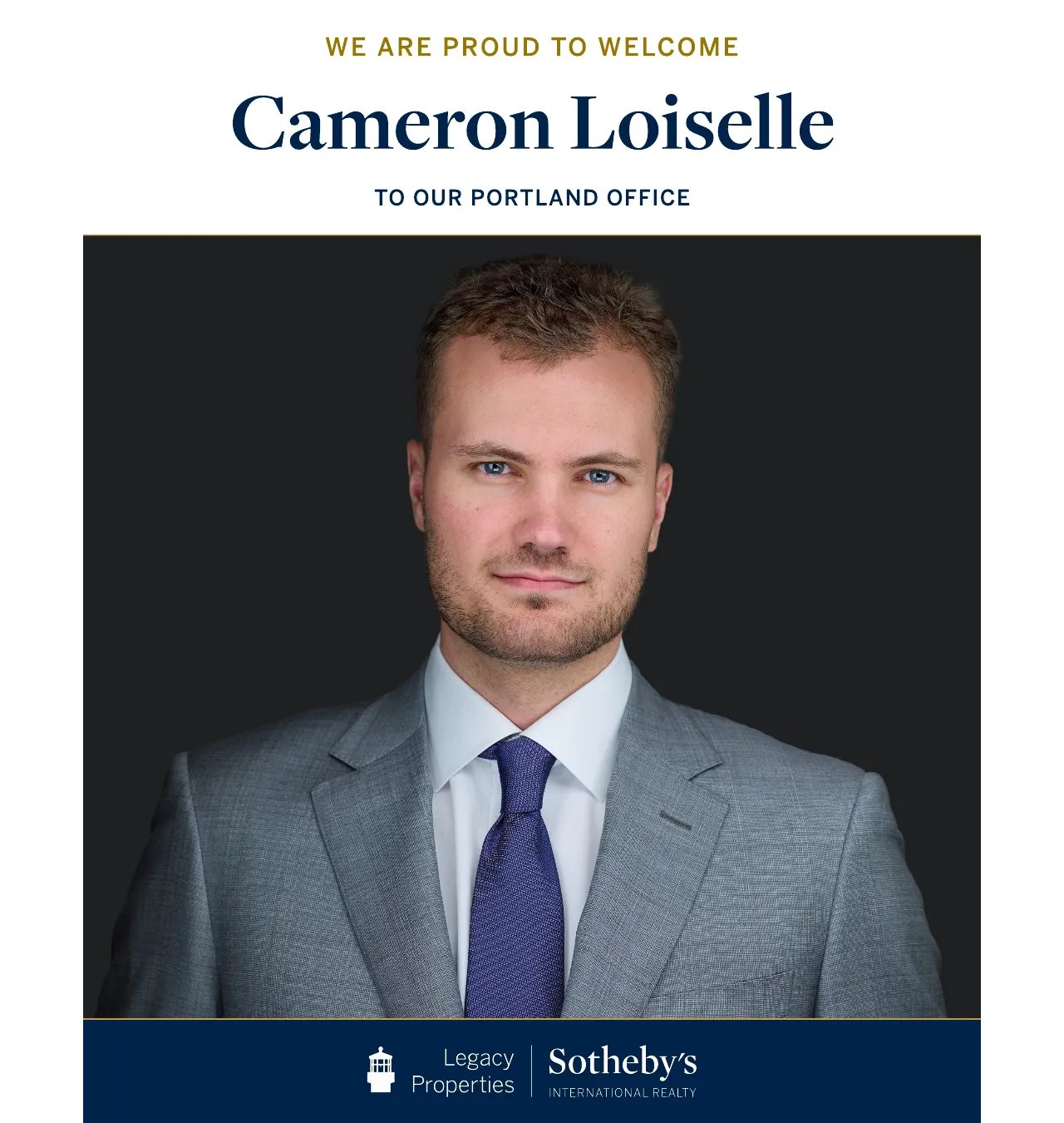 Portland Office Welcomes Cameron Loiselle