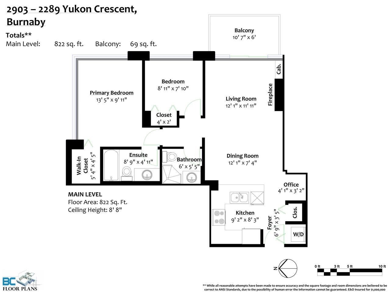 2903-2289 Yukon Cres