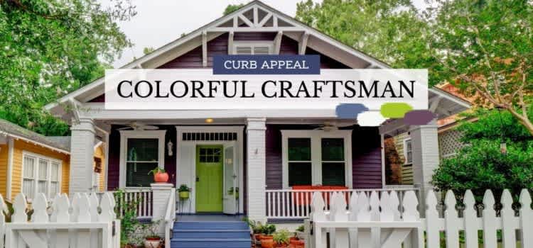 Curb Appeal: Colorful Craftsman