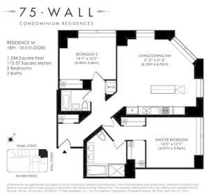 75 Wall Street, Apt 20-M