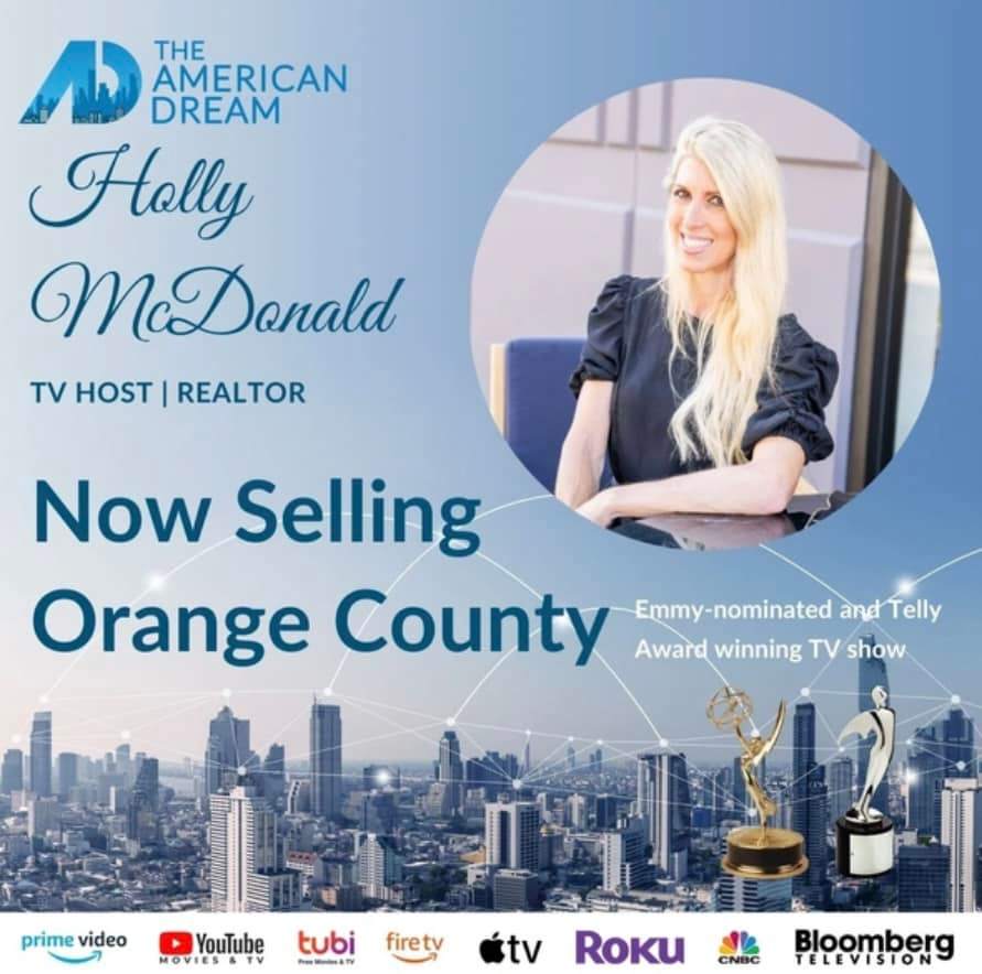 Holly McDonald TV Host American Dream Orange County CA