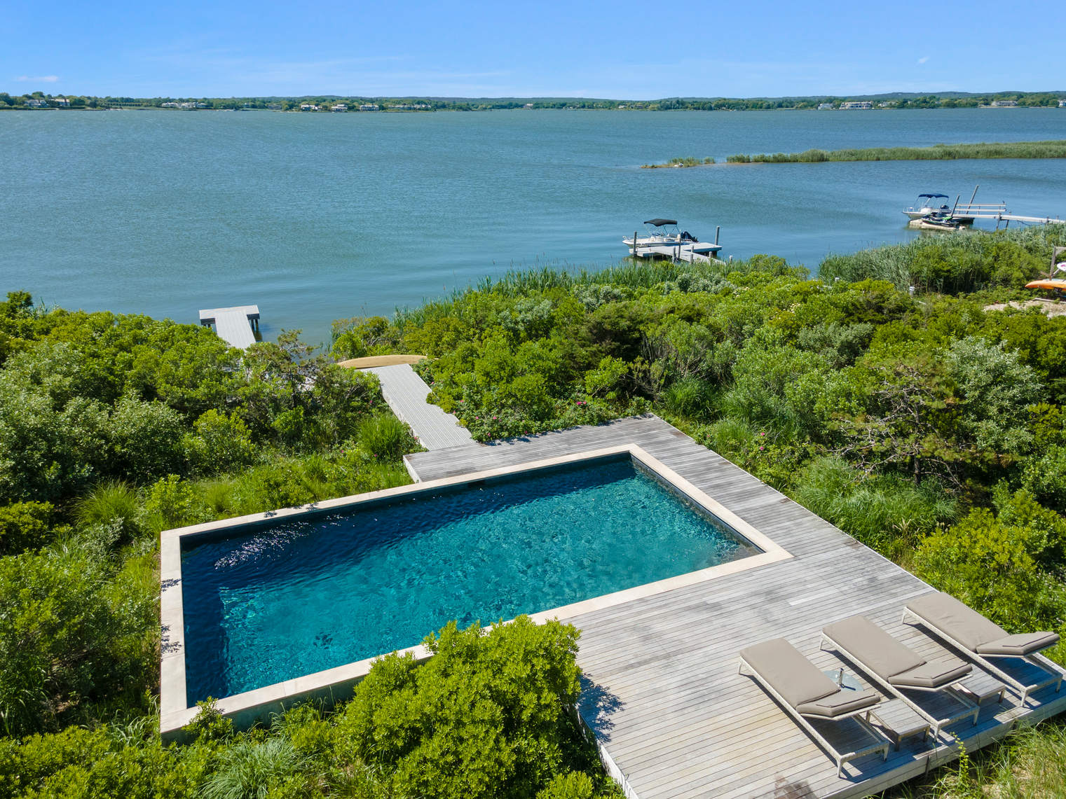 Unbelievable Sunsets Over Mecox Bay in a World-Class Modern