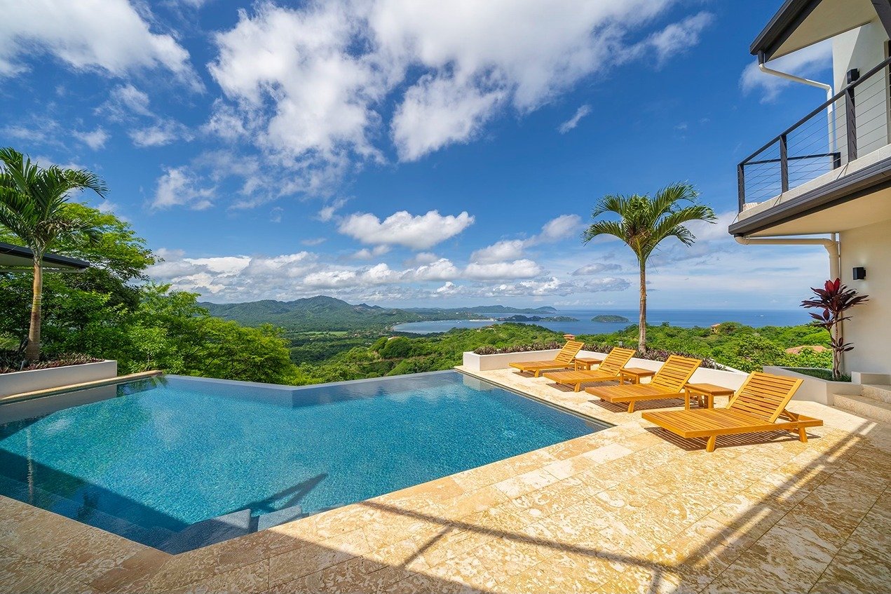 Modern Coastal Ocean View Villa, Flamingo, Guanacaste