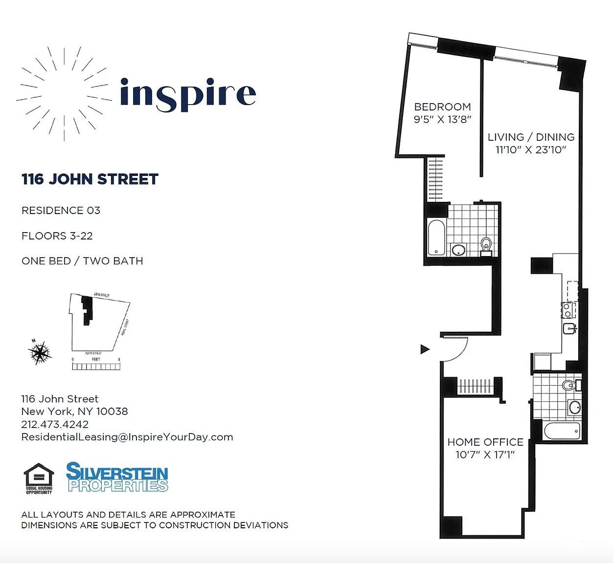116 John Street, Apt 1803