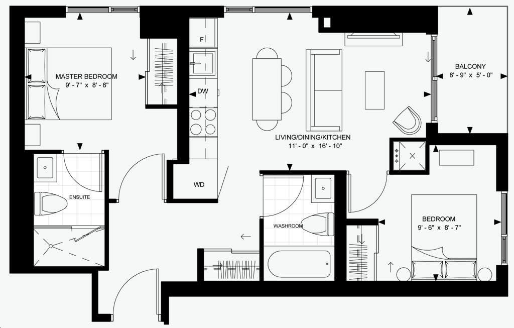8 Widmer St Unit: 3005