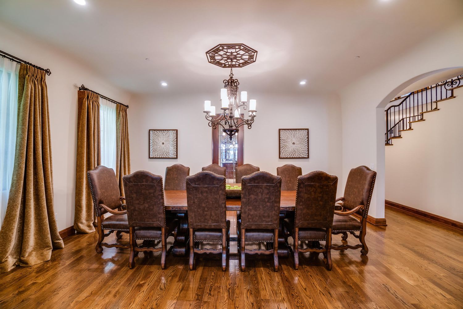 Luxurious, Newly Built Mediterranean Estate in Hills of Monrovia