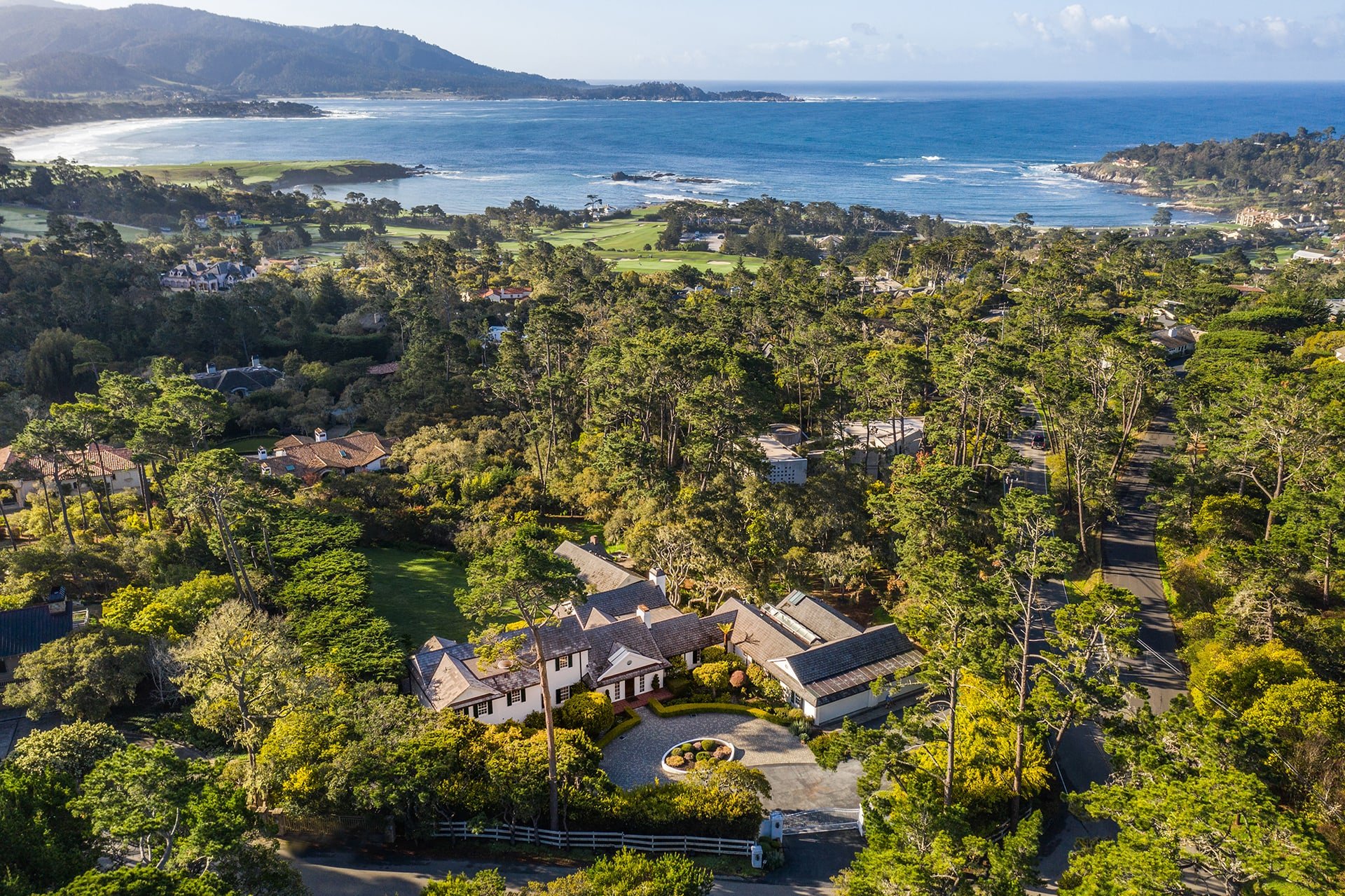 Classic Pebble Beach Estate with Ocean Views - 1476 Bonifacio Road