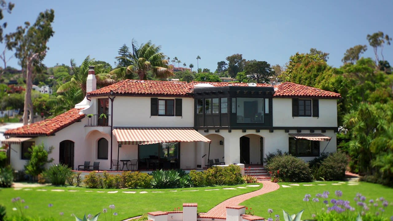 Iconic Waterfront Spanish Colonial Revival Estate