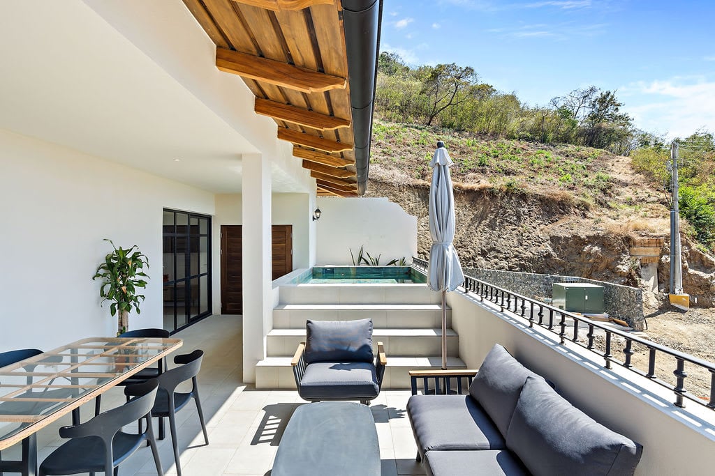 Terraced Flats 7522 | Brand New 2 Bedroom Ocean View Condo in Las Catalinas' newest section