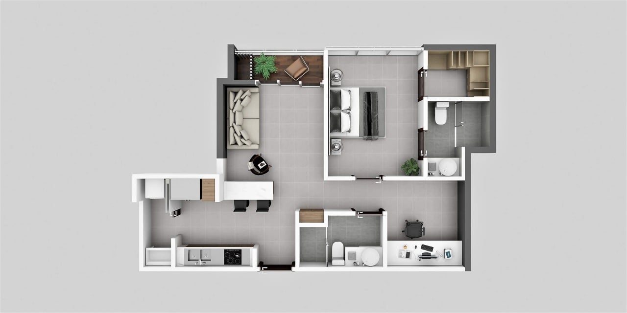Contemporary View Apartment, Curridabat, San Jose