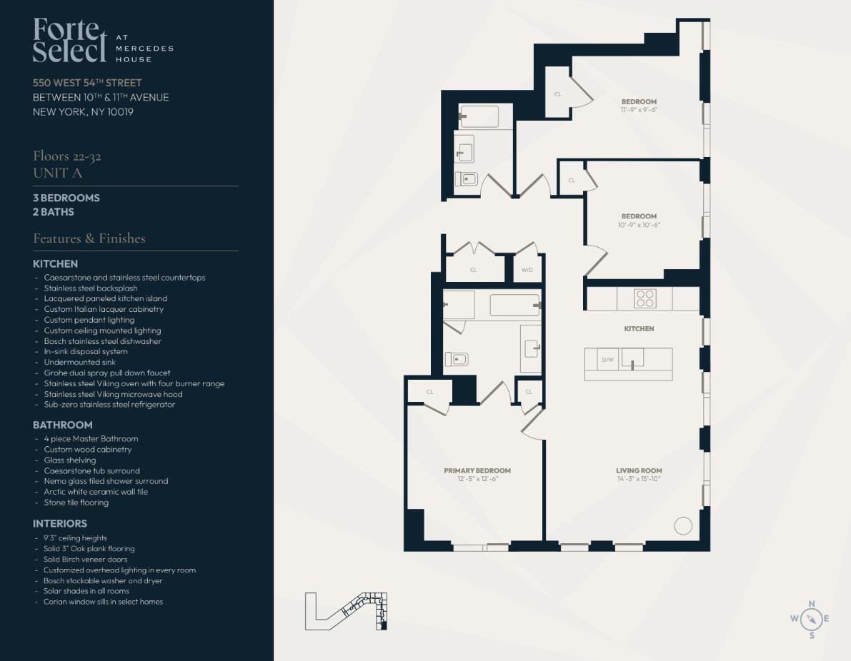 554 West 54th Street, Apt 24-U