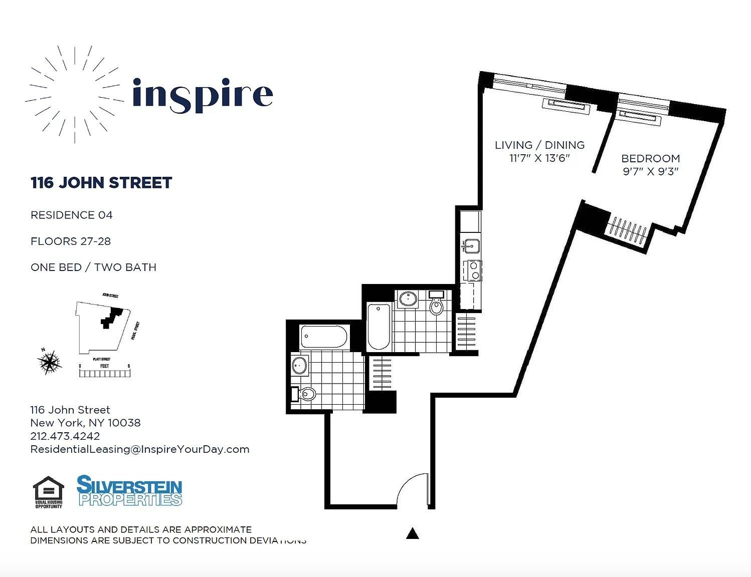 116 John Street, Apt 2804