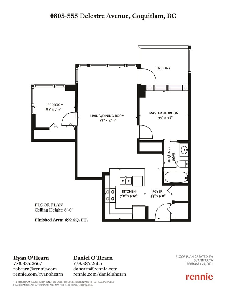 805-555 Delestre Ave