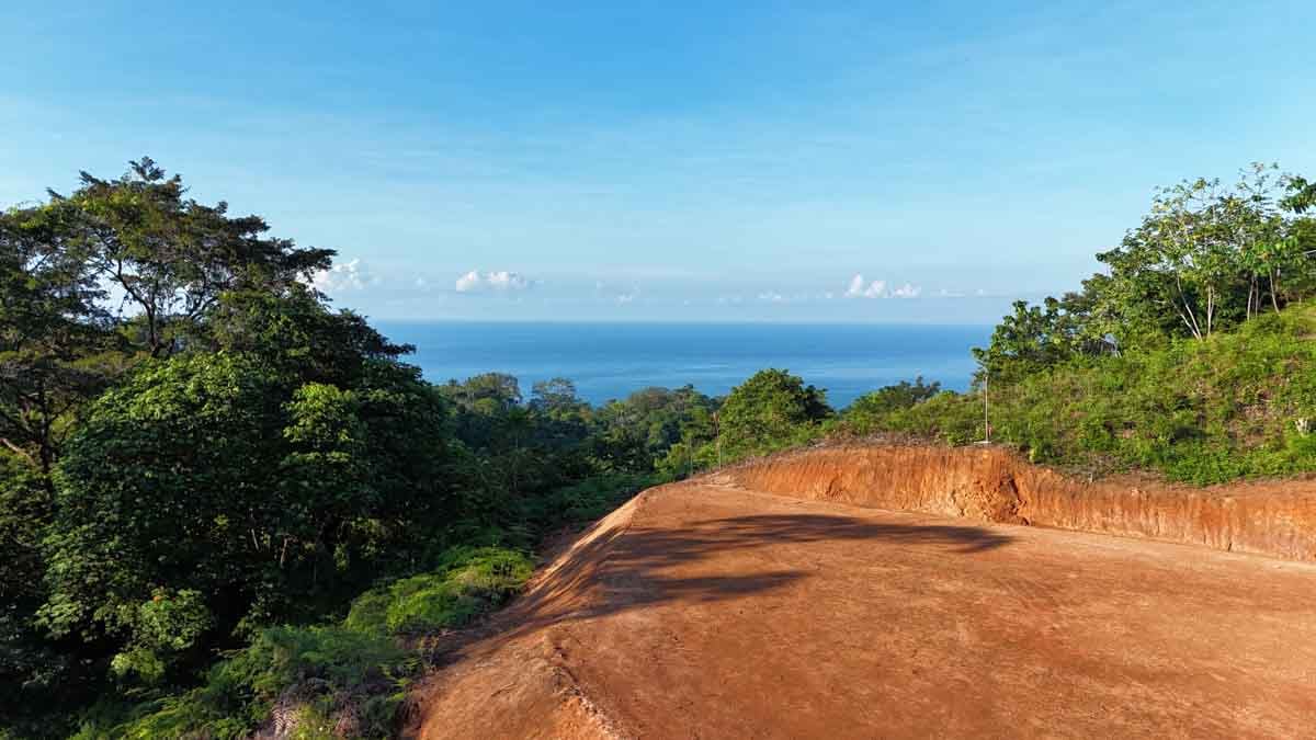 Ocean view, immaculately prepared, jungle and river lot in Ojochal. Ready To Build!.