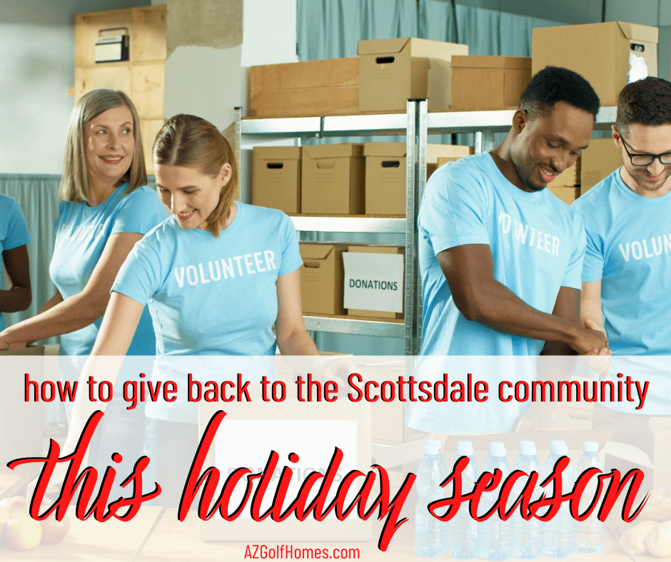 How to Give Back to the Scottsdale Community This Holiday Season