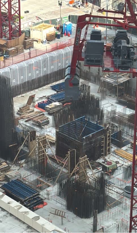 July 2024 l Miami's First Supertall Tower Begins Vertical Construction