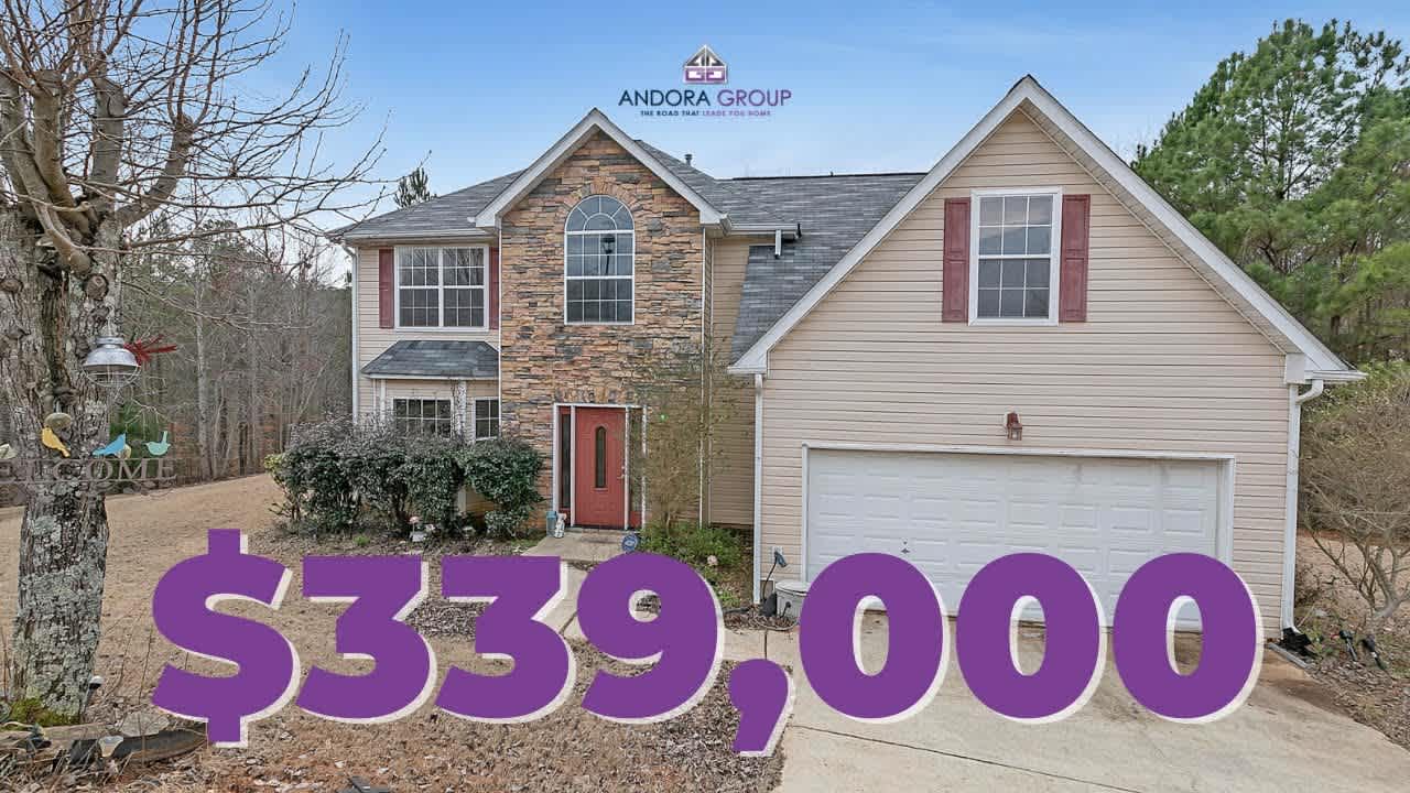 Fantastic Douglasville, GA Home Under $340k