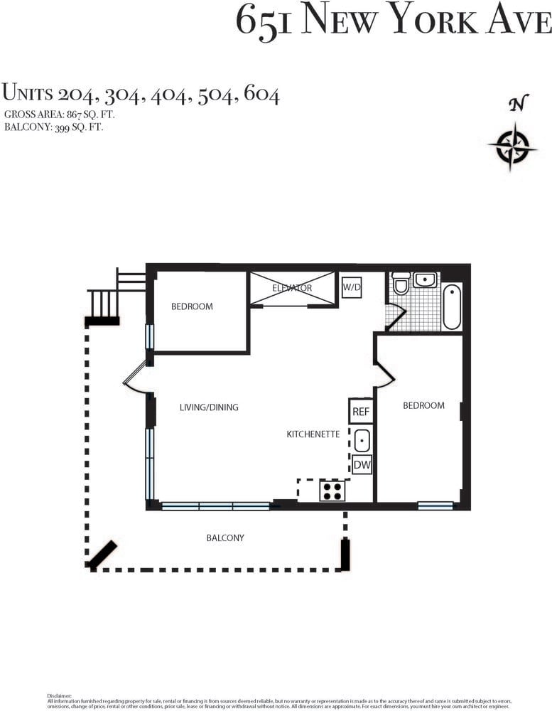 651 New York Ave, #504
