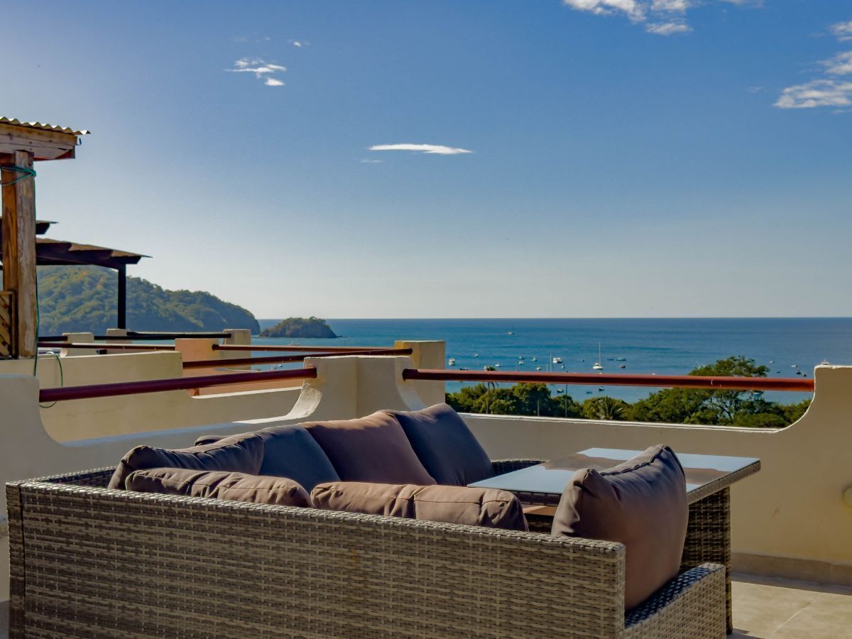 Panoramic Ocean View Townhouse in Playas del Coco