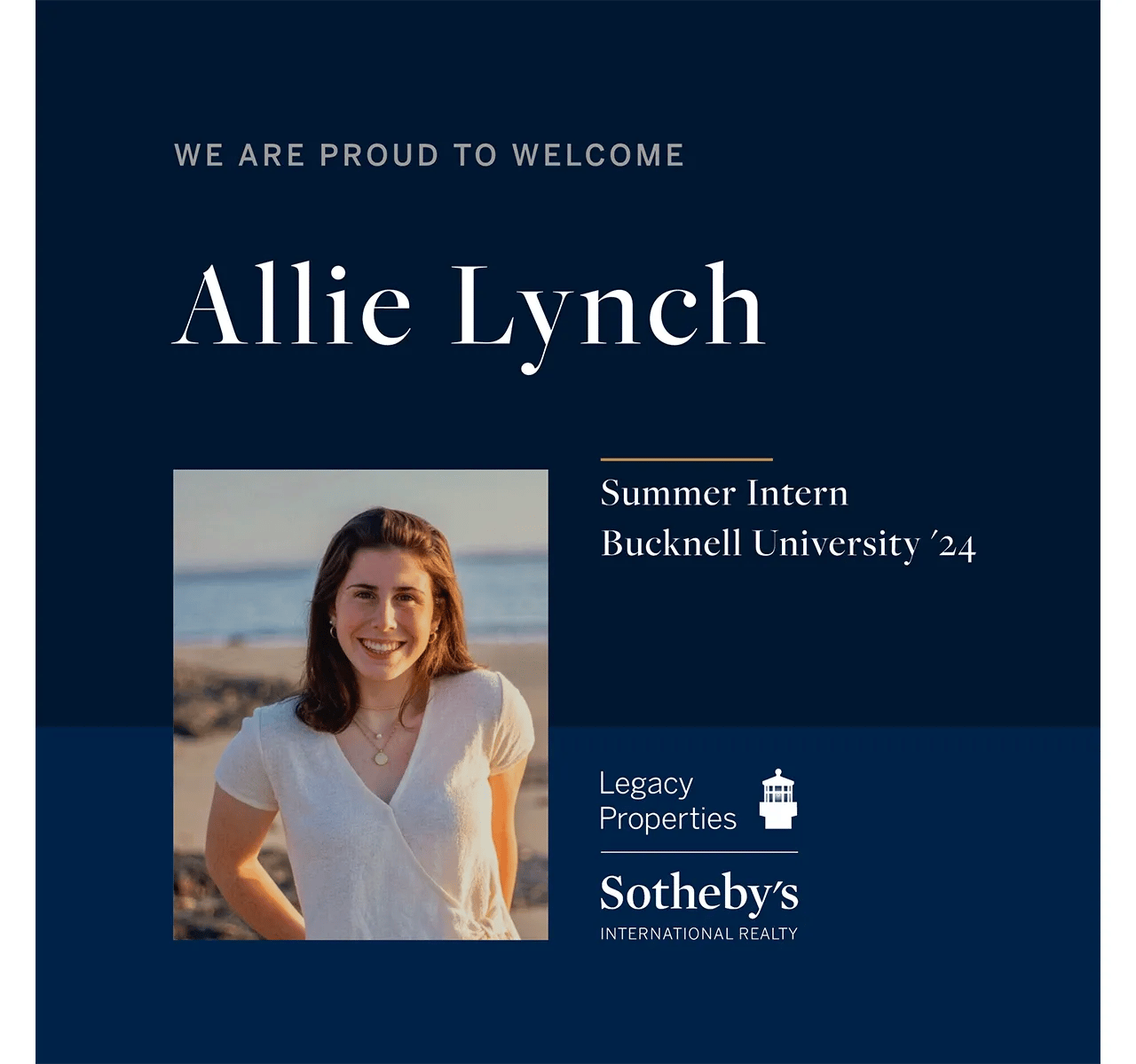 Welcoming Summer Intern Allie Lynch
