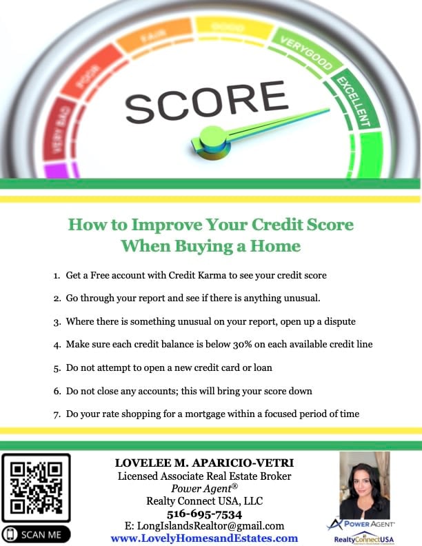 HOW TO IMPROVE YOUR CREDIT SCORE