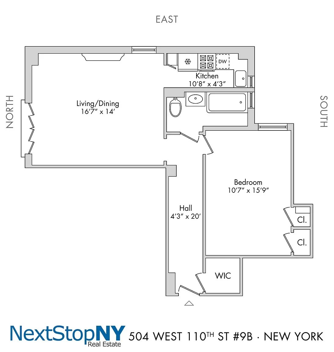 504 W 110th St #9B