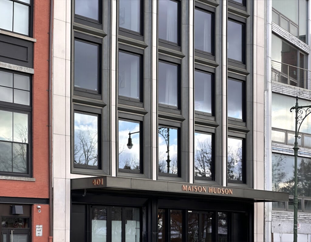 Maison Hudson Completes Construction At 401 West Street In Manhattan’s West Village