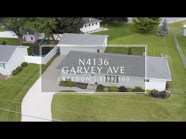 N4136 Garvey Ave - Freedom, WI | $199,900