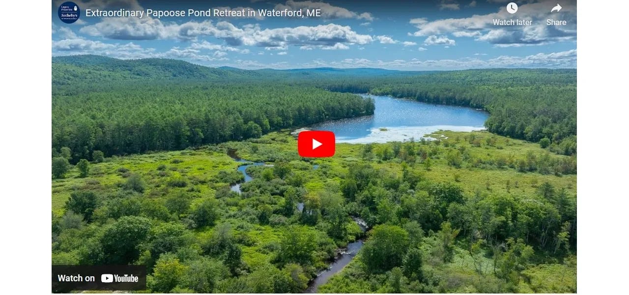 Video of The Week: Extraordinary Papoose Pond Retreat in Waterford, ME