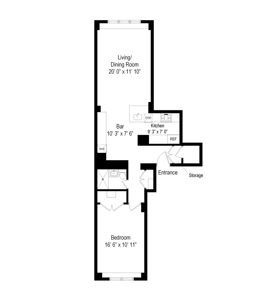 210 E 15th St, #7L