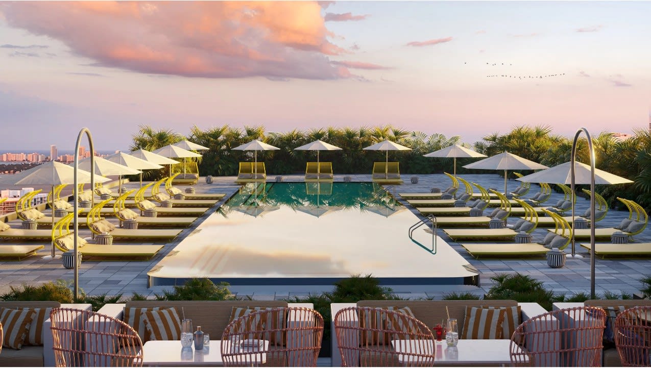June 2024 - Juvia Group is set to launch a new rooftop restaurant inspired by European cuisine at The Standard Residences in Midtown Miami.