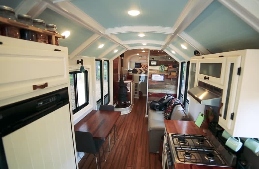 Rolling Real Estate: Transforming School Buses into Tiny Homes! 