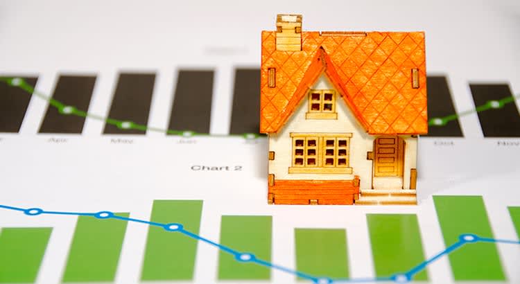 This image represents real estate, planning, or home buying, symbolized by the house and the map. It could relate to topics like homeownership, property investment, or location planning.