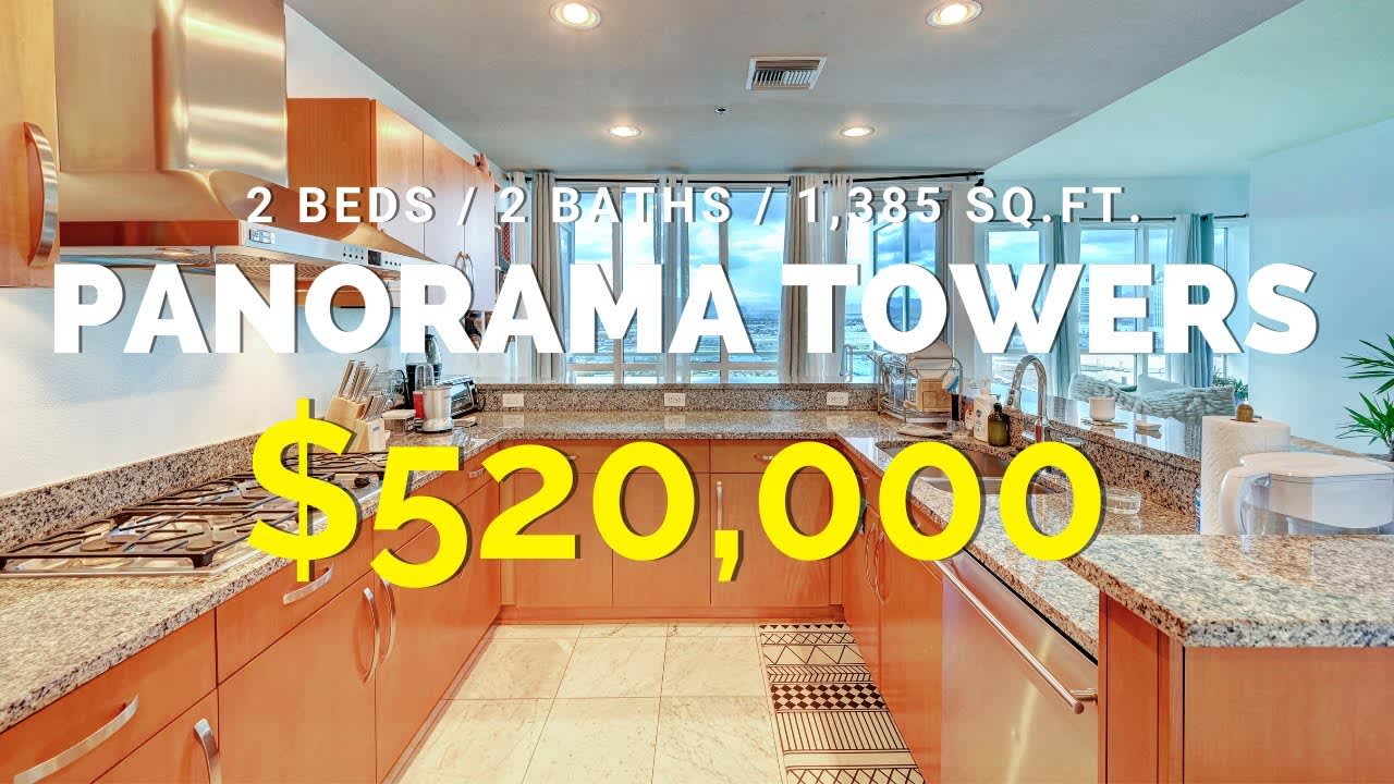 Panorama Towers Las Vegas Property Tour | STRIP CONDO for $520,000