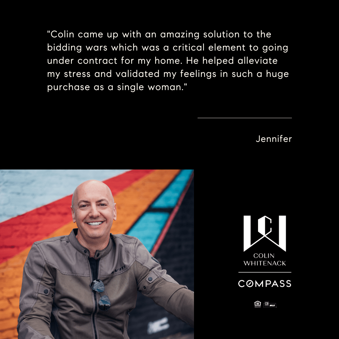 Jennifer: I closed on my home purchase with Colin.
