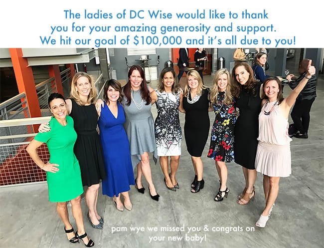 Thank You for the Ladies of DC Wise!