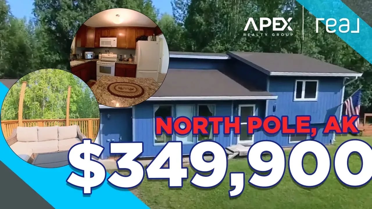 What $349,900 Gets You in North Pole Alaska *Right Now* ?! | Airy and Comfortable Home For Sale