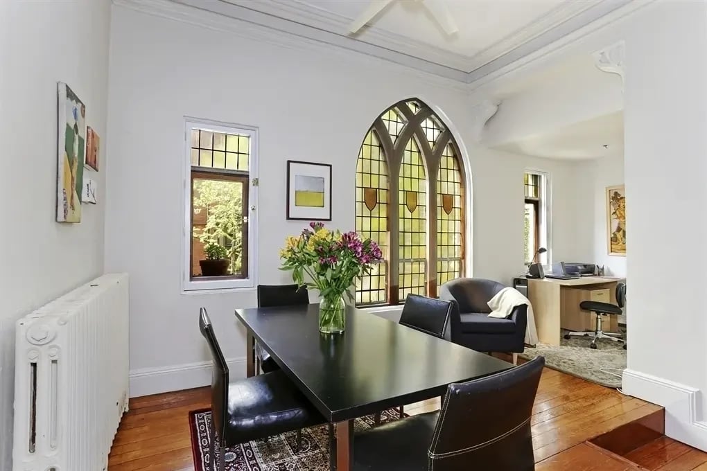 Holy Windows! Stunning Gothic Revival Pad Near Prospect Park Asks $1M