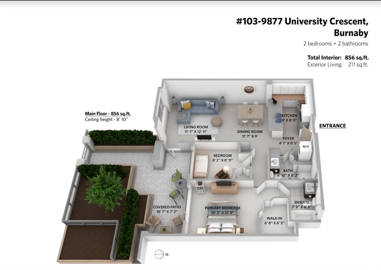103-9877 University Crescent, Burnaby