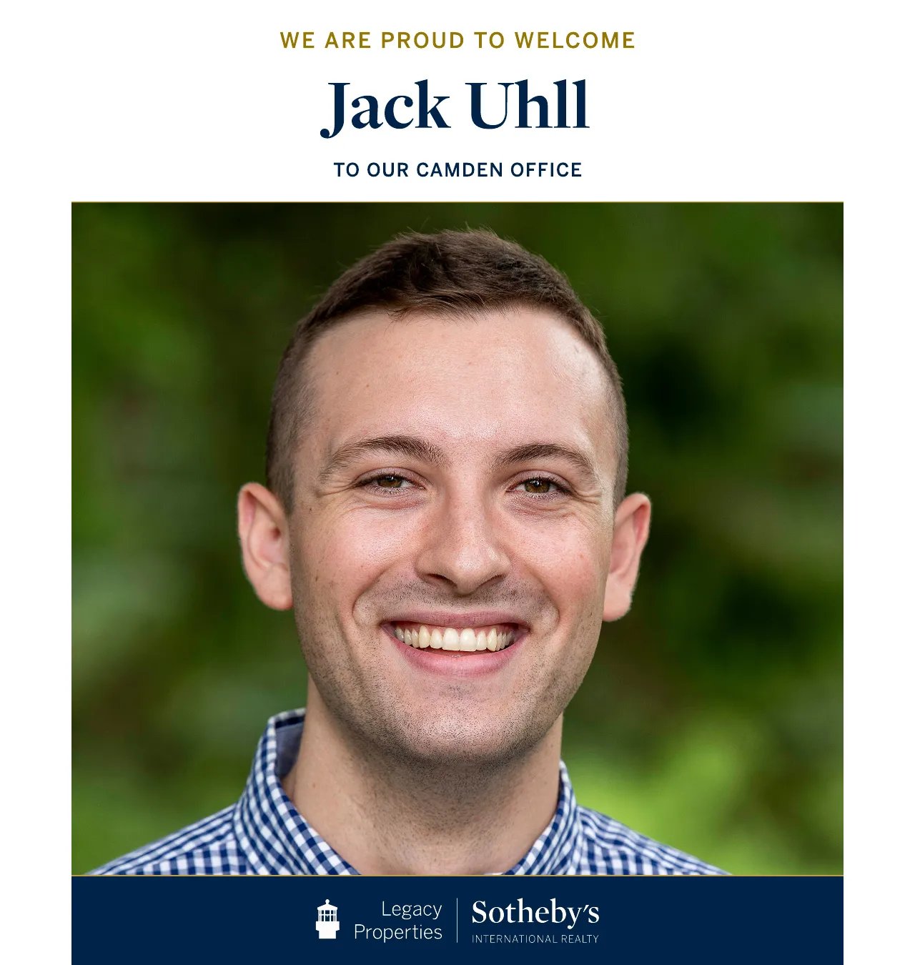 Camden Office Welcomes Jack Uhll
