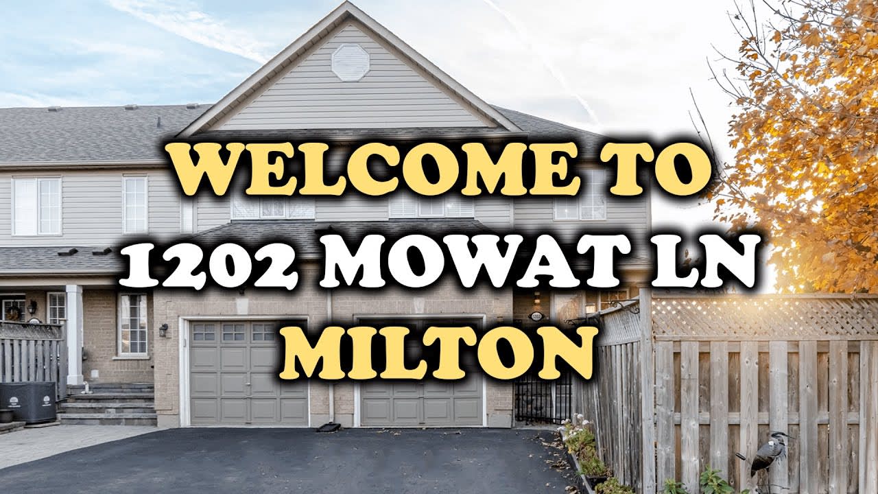 SOLD: 1202 Mowat Lane, Milton