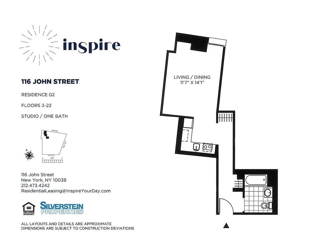116 John Street, Apt 2102