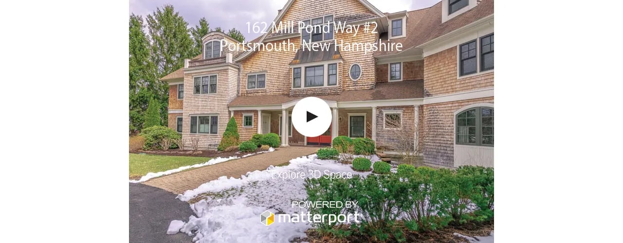 Virtual Open House – 162 Mill Pond Way 2 Portsmouth, NH